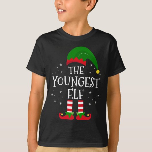 De jongste Elf Xmas-serie komt overeen met Kerstmi T-shirt (Voorkant)