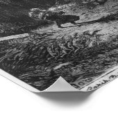 De jood van de zwerver op het kerkhof poster (Hoek)