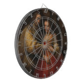 De joodse bride (door Rembrandt) Dartbord (Voorkant Links)