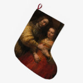 De joodse bride (door Rembrandt) Grote Kerstsok (Voorkant (Hangend))