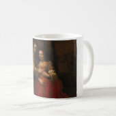 De joodse bride (door Rembrandt) Koffiemok (Voorkant rechts)