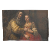 De joodse bride (door Rembrandt) Kussensloop (Voorkant-Links)