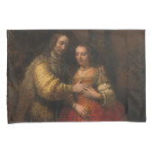 De joodse bride (door Rembrandt) Kussensloop (Voorkant-Rechts)