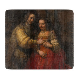 De joodse bride (door Rembrandt) Snijplank