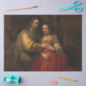 De joodse bride (door Rembrandt) Tissuepapier (Craft)