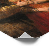 De joodse bride schilderen door Rembrandt Poster (Hoek)