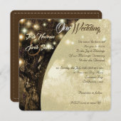 De joodse bruiloft met de Levenslang Night Lights Kaart (Voorkant / Achterkant)