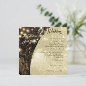 De joodse bruiloft met de Levenslang Night Lights Kaart (Staand voorkant)