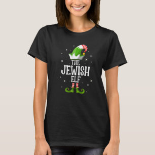 De Joodse Elf Familie Bijpassende Groep Kerstmis T-shirt