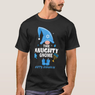 De Joodse familie Naughty Gnome die Happy Han aanp T-shirt