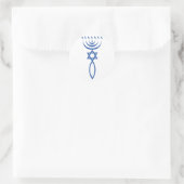 De Joodse Messianische zegel van Jeruzalem (Tas)