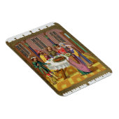 De joodse Passover, facsimile van een 15e-eeuwse m Magneet (Rechterzijde)