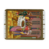 De joodse Passover, facsimile van een 15e-eeuwse m Magneet (Horizontaal)