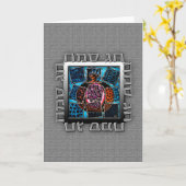 De Joodse wenskaarten van de luxe Kaart (Gele Bloem)