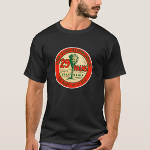 DE JOSHUA TREE 29 PALMS DESERT STICKER EN T-SHIRT