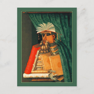 De journalist van Giuseppe Acrimoldo Briefkaart