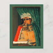 De journalist van Giuseppe Acrimoldo Briefkaart (Voorkant)