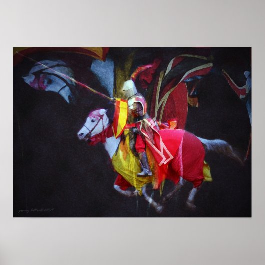 De joust poster (Voorkant)