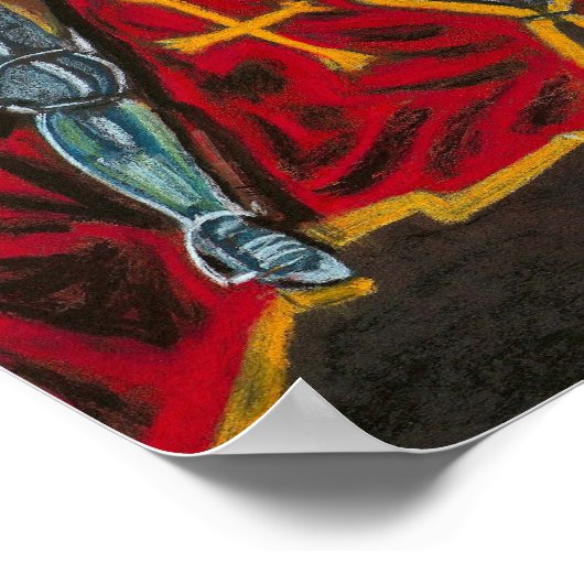 de jouster poster (Hoek)