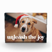 De joy Dog ontketenen Fotoblokken (Voorkant)