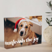 De joy Dog ontketenen Fotoblokken