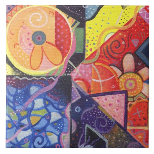 De Joy of Design VII Tile Tegeltje (Voorkant)