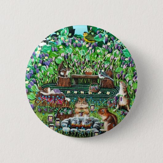 De Joy of Jam Ronde Button 5,7 Cm (Voorkant)