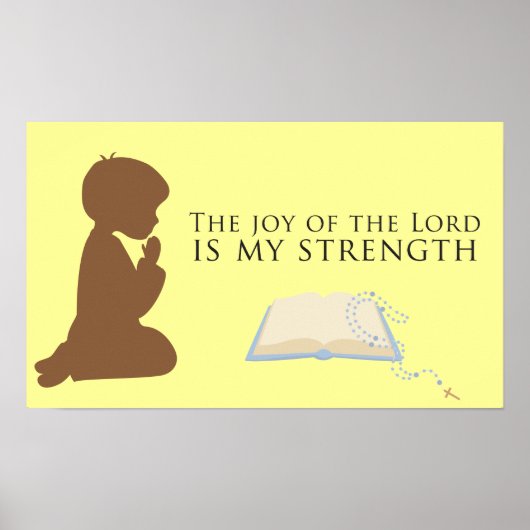 De Joy of the Lord Poster (Voorkant)