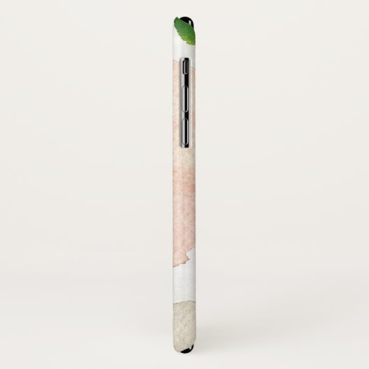 De Joy of White | Waterverf Floral Pattern Case-Mate iPhone Case (Achterkant/links)