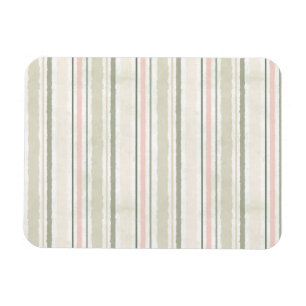 De Joy of White   Waterverf Stripes Patroon Magneet