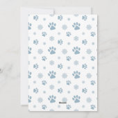 De Joy Pet Photo Holiday Kaart openen (Achterkant)