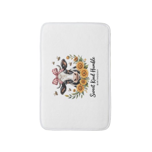 De Joyfull Strawberry Koe Koe liefde Classic T-Shi Badmat (Voorkant Verticaal)