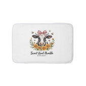 De Joyfull Strawberry Koe Koe liefde Classic T-Shi Badmat (Voorkant)