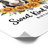 De Joyfull Strawberry Koe Koe liefde Classic T-Shi Poster (Hoek)