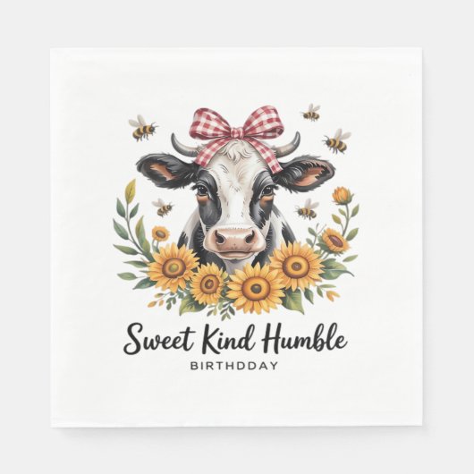 De Joyfull Strawberry Koe Koe liefde Classic T-Shi Servet (Voorkant)