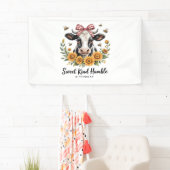 De Joyfull Strawberry Koe Koe liefde Classic T-Shi Spandoek (Insitu)