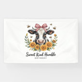 De Joyfull Strawberry Koe Koe liefde Classic T-Shi Spandoek (Horizontaal)