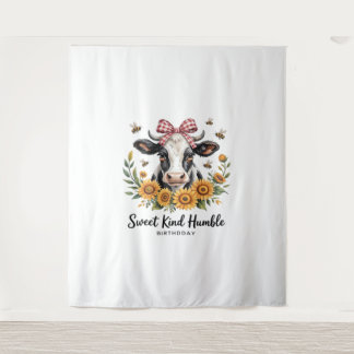 De Joyfull Strawberry Koe Koe liefde Classic T-Shi Wandkleed