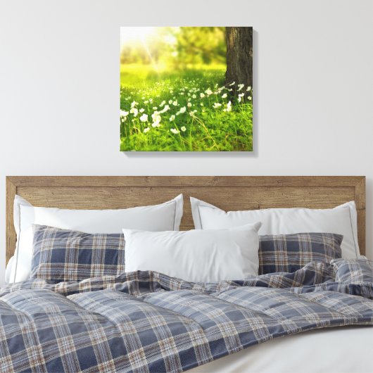 De Joys of Spring Canvas Afdruk (Insitu (Slaapkamer))