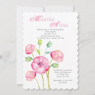 De Joys of Spring Invitation Kaart