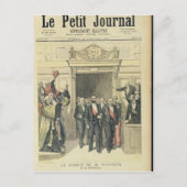De Jubilee van Louis Pasteur bij de Sorbonne Briefkaart (Voorkant)