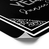 De Jubileum van de geboorte Pensionering verandert Poster (Hoek)