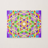 De Judaical vitrail. Legpuzzel (Horizontaal)