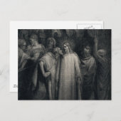 De Judas Kiss van Gustave Dore Briefkaart (Voorkant / Achterkant)