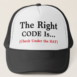 De juiste code is ...Trucker Hat Trucker Pet