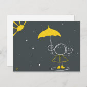 De juiste houding briefkaart (Voorkant / Achterkant)