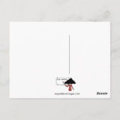 De juiste houding briefkaart (Achterkant)