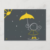 De juiste houding briefkaart (Voorkant)