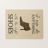 De juiste schoenen legpuzzel (Horizontaal)