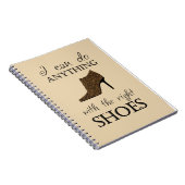 De juiste schoenen notitieboek (Rechterzijde)